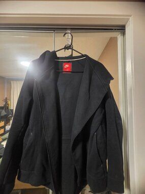 Black Nike Zipup Hoodie